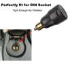 Aluminium Typ C Pd Power Delivery USB-Ladegerät 30 W QC 3.0 Schnellladegerät wasserdicht für Hella DIN-Buchse Bmw Ducati Triumph