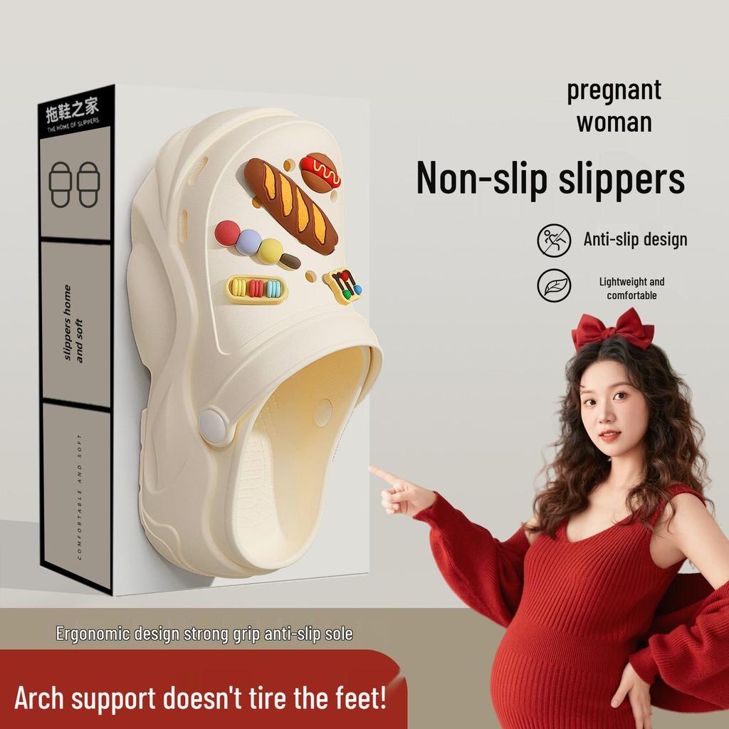 2025 New Summer Women's Crocs: Arch Support, Thick Sole, Eva Outwear, Non-Slip, Soft Sole.