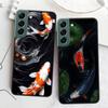 Hochwertige Zierfisch- und Koi-Karpfen-Handyhülle für Samsung Galaxy S22 S25 Ultra S21 S10 Plus S26 Edge S20 S23 S24 FE Hülle