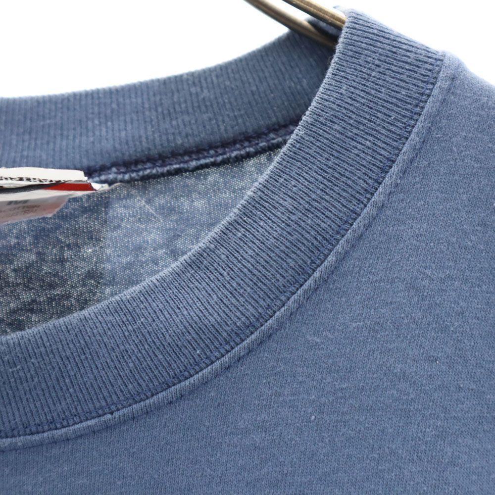 HAZ-MAT Print Kurzarm T-Shirt M Marineblau System Herren Gebraucht
