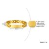 Customize Stainless Steel Watch Band  ID Tag Bracelet, Free Engraving Personalized Jewelry,Women Men Anniversary Couple