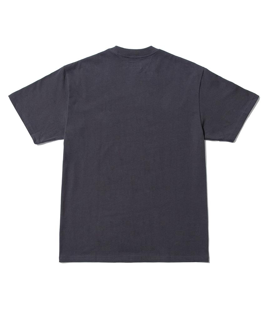 Eichidieseu Monogram Logo Tee - Charcoal