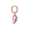 Pandora Lucky Pink Ladybug Pendant Unisex Jewelry 387909EN160