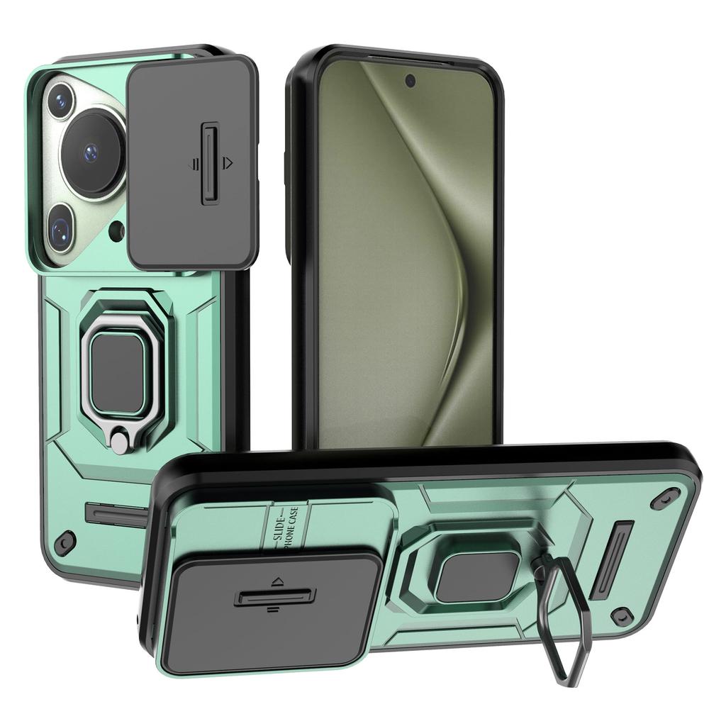 For Huawei Pura 70 Ultra Case Kickstand Shockproof Rugged PC+TPU Phone Cover Camera Protection