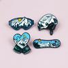 Mix Funny 4pcs/set Creative Cartoon Enamel Pin Brooches for Lapel Pins Badge On Backpack Clothing Accessories