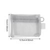 1/3PCS Mesh Hard Disk Card Reader Bags Portable Earphone Data Cable Chargers Storage Bag U Disk Zipper Pouch Travel Organizer