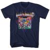 Ghosts N Goblins Tall Tshirt Characters Navy Tee