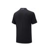 Anta Training Sports Casual Fashion Urban Commuting Skin-Friendly Comfortable Breathable Sweat-Wicking Polo Shirt Men tops Black 952627116-4