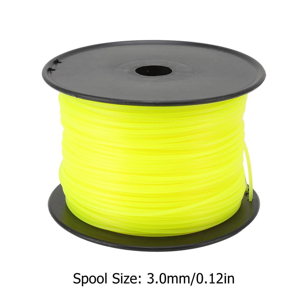 Nylon Rasentrimmerfaden Heavy Duty Freischneiderdraht 3mm Spule Ersatz für Rasenmäher