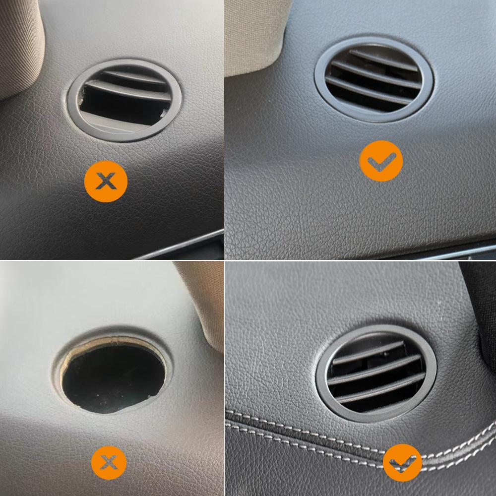 Car Front Dash Air Conditioner Outlet AC Vent Grille Round Cover Panel For Mercedes Benz M ML GL GLE GLS W166 W292 2012-2019