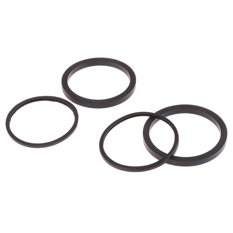 4Pcs Mountain Road Bike Disc Brake Caliper Sealing Ring O-Ring Brake Piston Bicycle Pe Wear-Resistant Sealing Ring Motorcycle