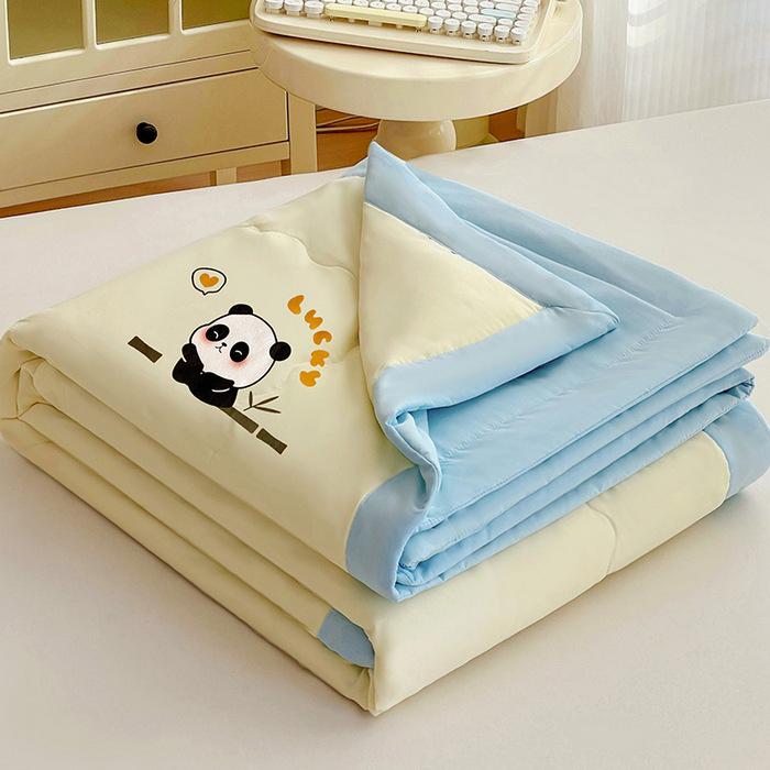 Class A Cotton Summer Quilt for Mother & Baby - Lightweight, Thin, Machine Washable, Perfect for Air Conditioning or Children