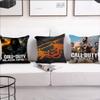Game C-Call of D-Duty Black Ops 6 Cushion Cover Pillow Case Pillowcase Soft Skin Friendly & Comfortable with a Hidden Zipper