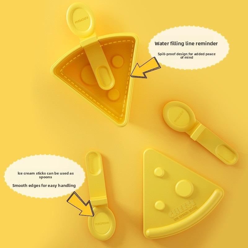 Summer Cheese Ice Cream Mold, Stackable Ice Cube Tray Mold, Baby Ice Cube Tray Ice Cube Mold, Ice Lolly and Popsicle Set