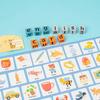 Kids English Spelling Game Parent Child Interactive Alphabets Learning Dices Toy Toddlers Early Education Word Recognition Game