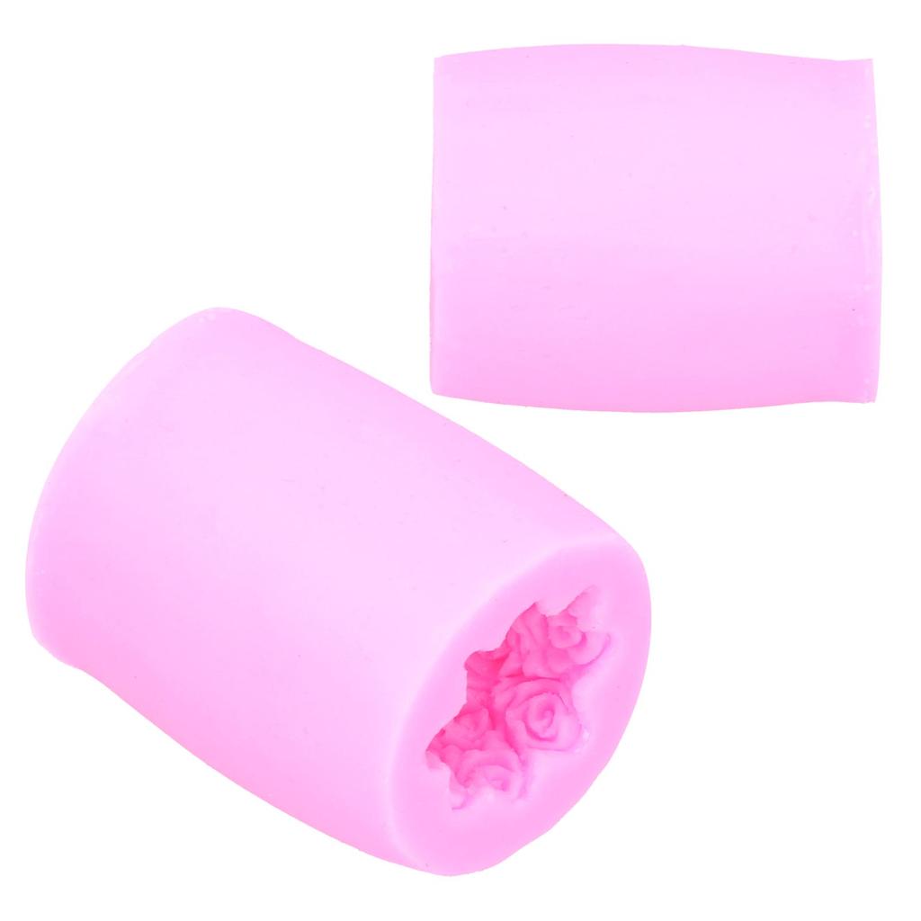 DIY Rose Flower Silicone Mold Fondant Cake Chocolate Mould Baking Utensils Baking ToolPink