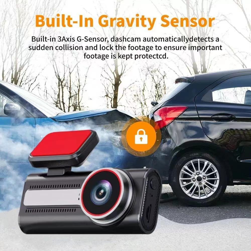 In Car, Out of Car, Rear of Car 3 Recording 1080P Infrared High-definition Driving Recorder