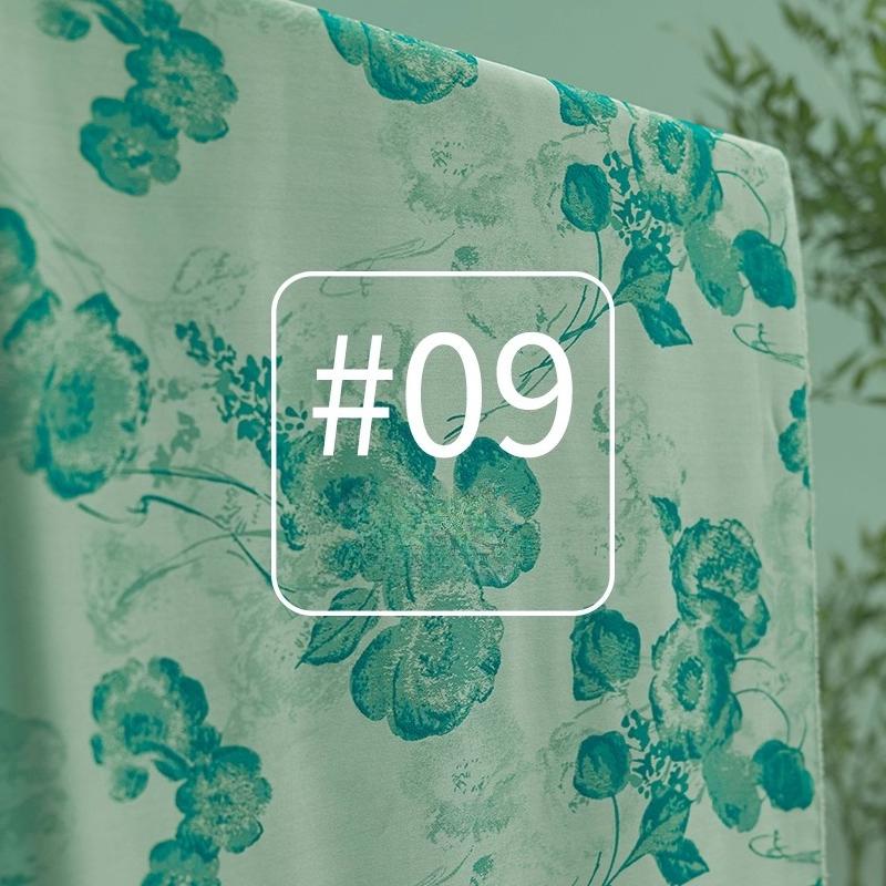 100x140cm Butterfly Yarn Dyed Jacquard Fabric Chinese Style Skirt Clothing Colorful Brocade Handmade Diy Sewing Cloth Material