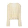   European and American Style, New Women's Fashion, Fashionable, Versatile, Classic Lace Tulle Shirt
