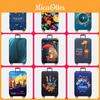 Polyester Spandex Luggage Cover-protective Travel Accessories For Unisex Suitcases