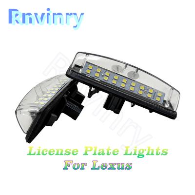 License Plate Lights For Lexus IS200 IS300 LS430 GS300 GS430 GS400 ES300 ES330 RX300 RX330 RX350 RX400h HS250h CT200h