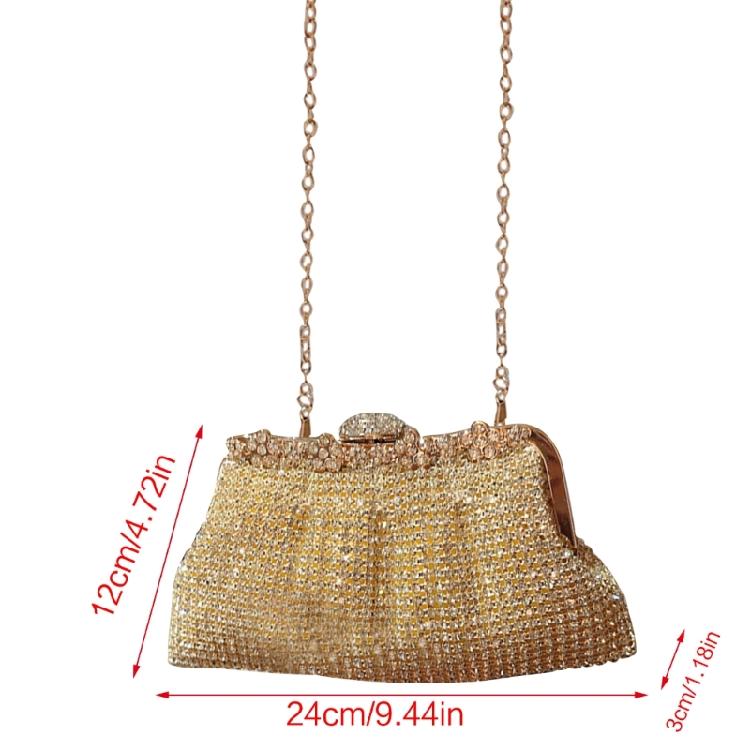 Women Evening Bag Wedding Clutch Detachable Chain Shoulder Bags Handbag