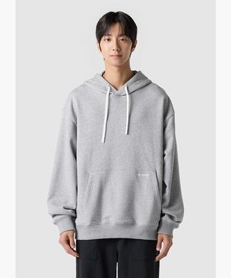 Uni Essential Loose Fit Hoodie - Gray Qr123Lhd11