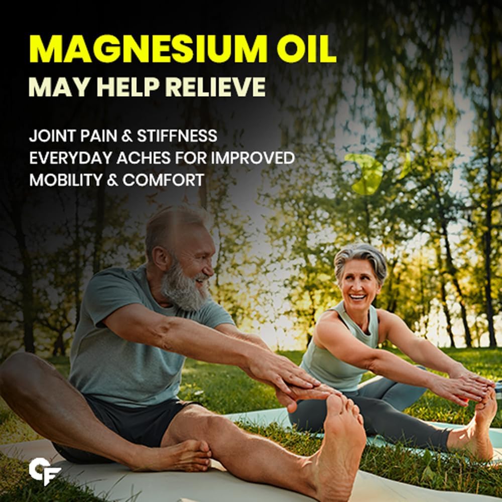 Carbamide Forte Magnesium Oil Spray 200ml Pack of 1 | Topical Magnesium Oil for Sleep, Muscle Recovery & Pain Relief