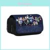 Astuccio a Doppio Strato My Hero Academia in Materiale di Nylon per Studenti e Bambini