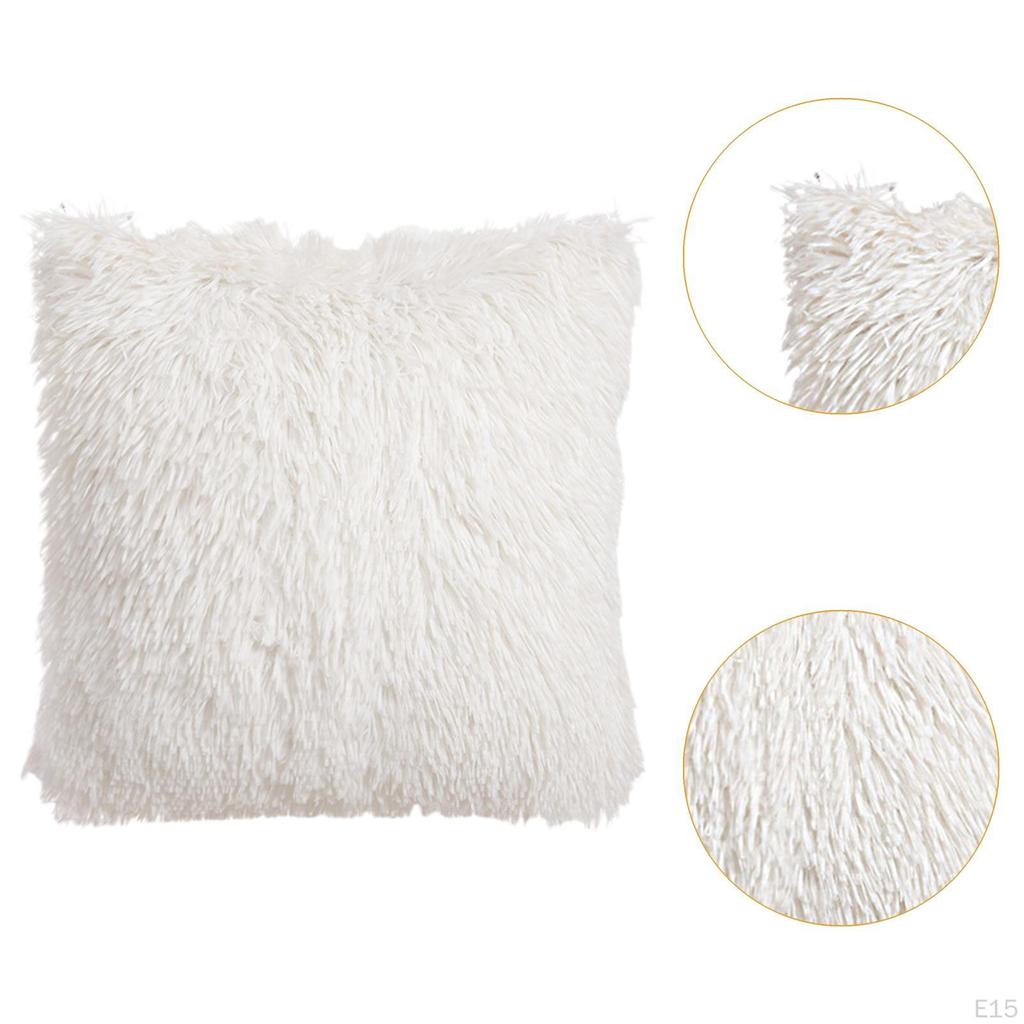 Plush Cushion Cover Elegant Bedding Comfortable Home Decor, Throw Pillow Cover,