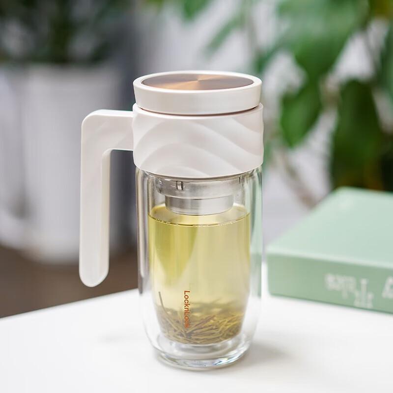 LOCK&LOCK Heat-Resistant Double-Layer Glass Tea Cup