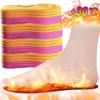 4/2Pcs Winter Fur Self Heating Insoles Foot Thermal Thicken Insole Memory Foam Shoe Pads Warm Sports Shoes Inserts for Women Men