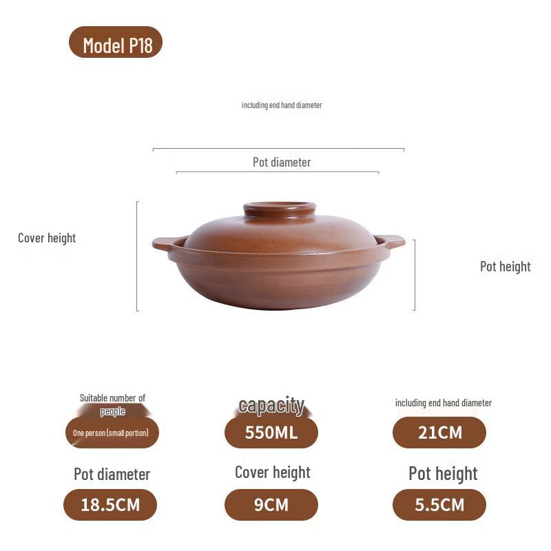 LIEI Clay Pot for Stewing