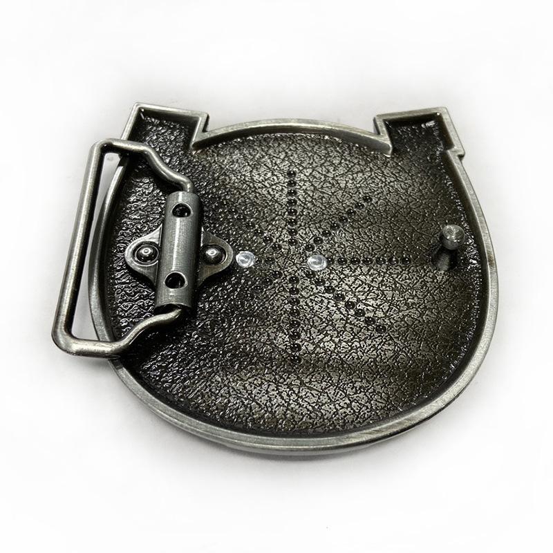 Punk Style Horseshoe Animal Belt Buckle: Fashion Alloy Accessory