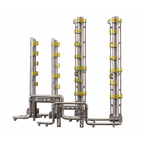 

Офис премьер-министра Серия индустриальной зоны B Дистилляционная колонна, Высота примерно 170 мм, Пластиковая модель-конструктор вне масштаба, PP080