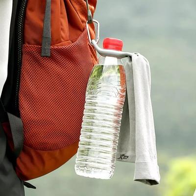 Outdoor Sports Carabiner Clip Multi-Purpose Water Bottle Holder & Towel Hook,Durable Backpack Hanger for Camping Hiking Tool