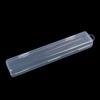 Portable Transparent Makeup Brush Organizer Eyebrow Pencil Tableware Chopsticks Storage Box Kitchen Accessories