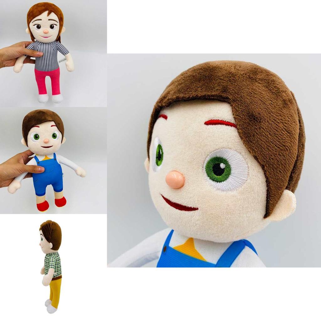 Delightful Cocomelon Plush Toy Set Featuring Jj Family For Learning And Play