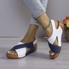 Fashion Summer Women's Wedge Sandals Designer Mix Color Sandals Fashion Platform Sandals for Women Leisure Sports Sandal Sandalias Mujer