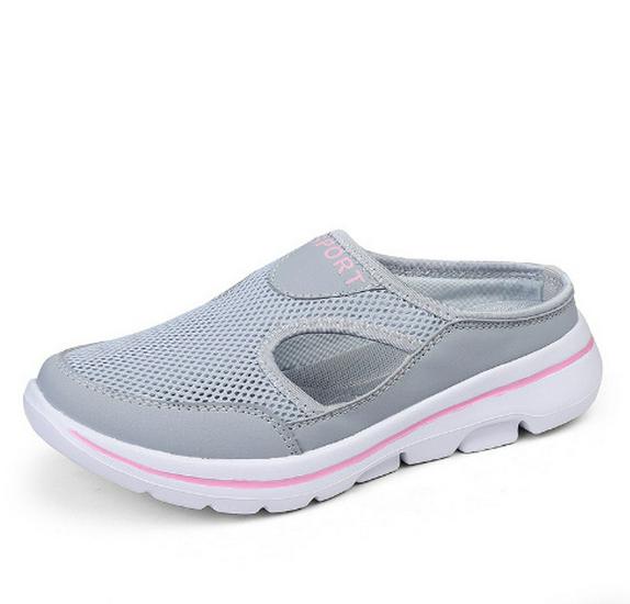 2025 Klapki Codzienne Duże Rozmiary: Siatkowe sandały wsuwane damskie i męskie