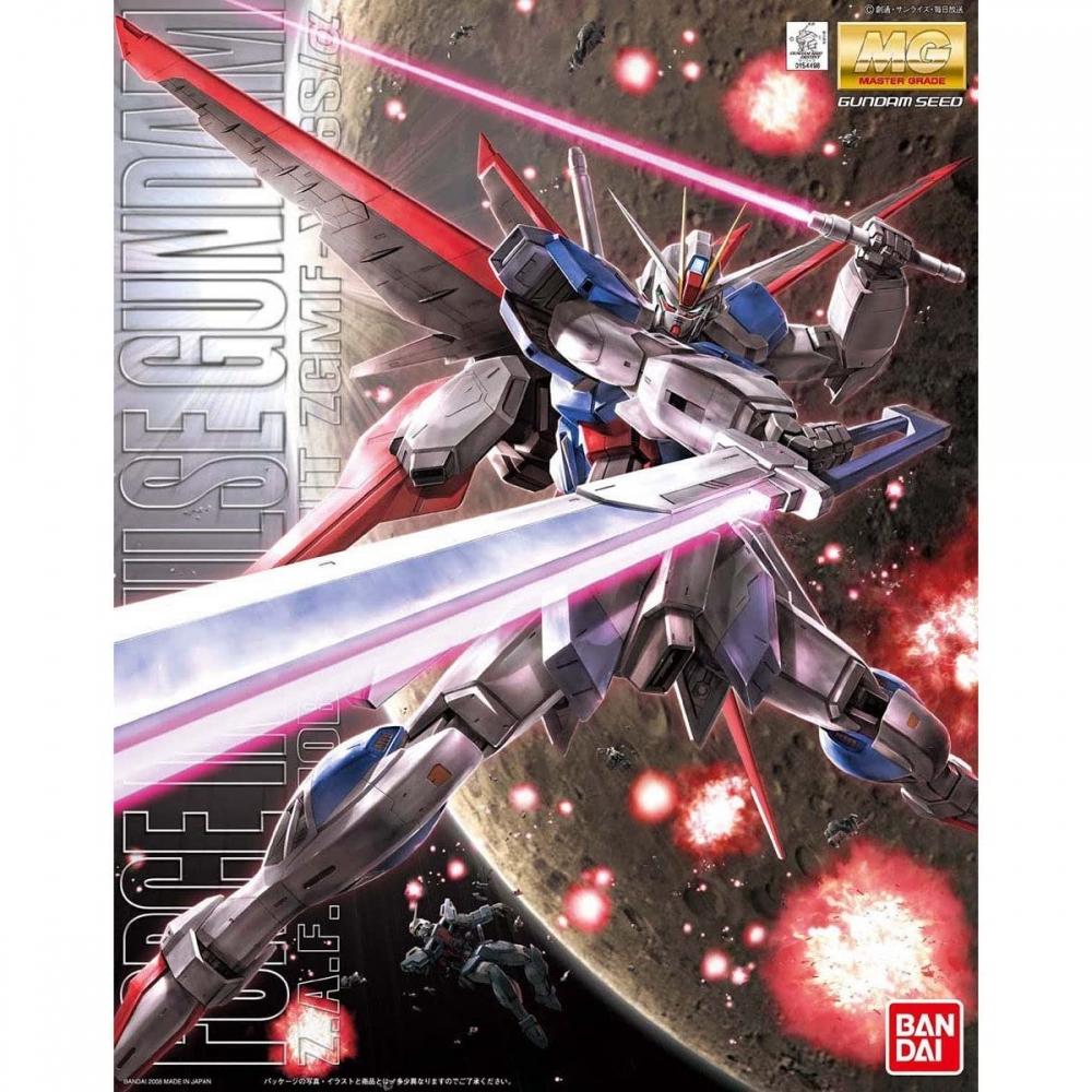 MG Mobile Suit Gundam SEED DESTINY Force Impulse Gundam modelo de plástico codificado por colores a escala 1100