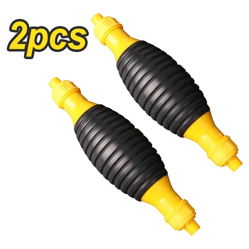 3PCS Car Sucker Oil Transfer Fuel Pump Multifunctional Manual Pump for Gasoline Gas Oil Fuel Petrol Diesel Fluid Water Fish Tank