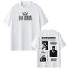 Rapper Don Omar Album Printed T-shirts Men Women Fashion Gothic Punk T-shirts Short-sleeved Loose Casual T-shirts