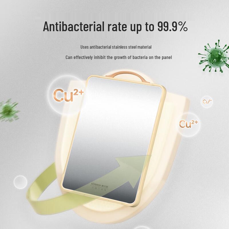 Kobach Antibacterial Stainless Steel Double-Sided Cutting Board