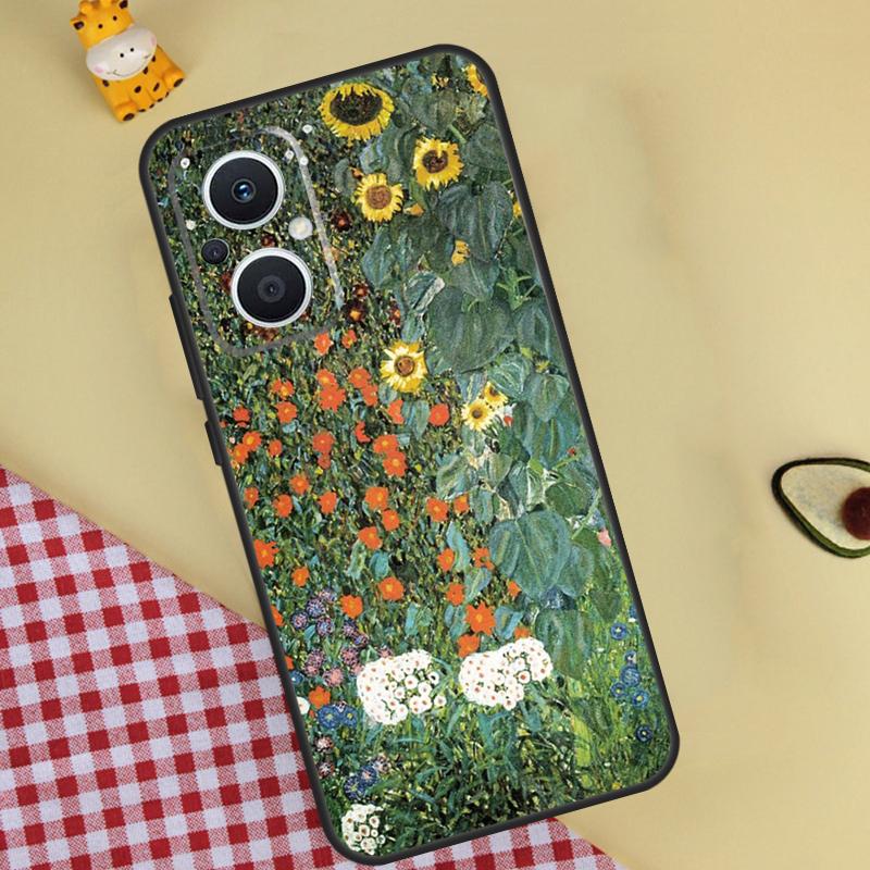 Flower Plant Art Phone Case For OPPO Reno 12 12F 11 13 F 8T 7 8 10 Pro OPPO Find X8 Pro X6 X3 X5 Lite Cover