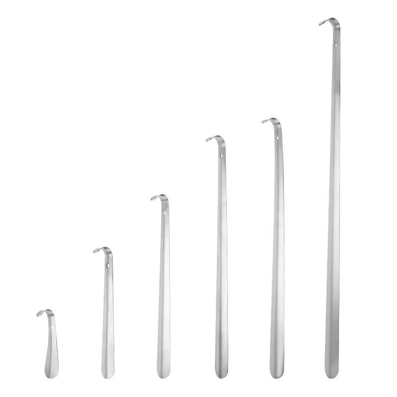 Extended Stainless Steel Shoe Horn - No Bending Required