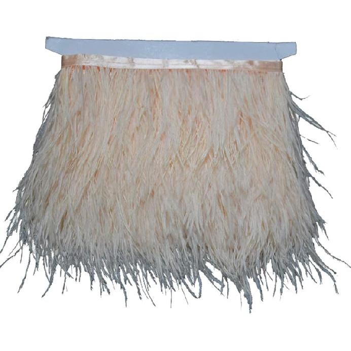 

KOLIGHT Набор из 2 ярдов Натурально окрашенная отделка бахромой из страусиных перьев 4~5 дюймов для шитья платьев своими руками, ремесел, украшения костюмов (лаванда) шампанского