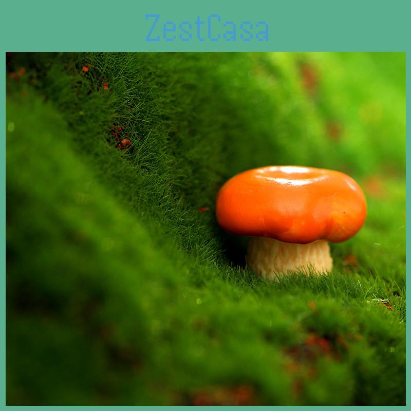 Realistic Resin Mushroom Cluster Miniature Decorative Art For Diy Gifts