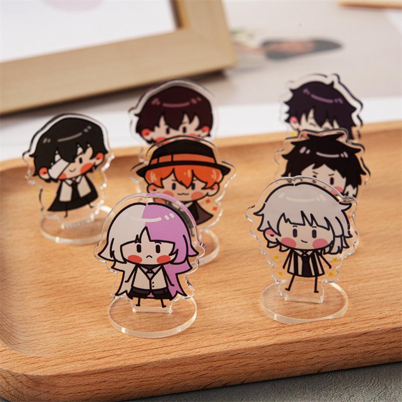 Bungo Stray Dogs Anime Acrylic Standee - Cute Cartoon Ornament & Small Gift