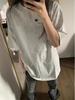 T-shirt Oversize Manches Courtes Streetwear Américain Grande Taille pour Femme - Tendance Été Coupe Ample